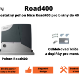 Road400 Kit pohon Nice Road400 pro posuvné brány do 400 kg (6)